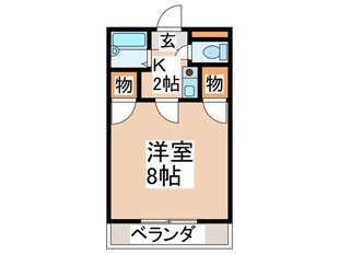 ヴィラージュⅠの物件間取画像